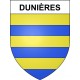 Stickers coat of arms Dunières adhesive sticker