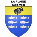 Stickers coat of arms La Plaine-sur-Mer adhesive sticker