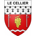 Le Cellier 44 ville sticker blason écusson autocollant adhésif