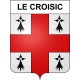 Le Croisic 44 ville sticker blason écusson autocollant adhésif