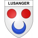 Lusanger 44 ville sticker blason écusson autocollant adhésif