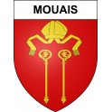 Mouais 44 ville sticker blason écusson autocollant adhésif