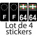 66 Cerdanya sticker aufkleber platte