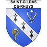 Saint-Gildas-de-Rhuys Sticker wappen, gelsenkirchen, augsburg, klebender aufkleber