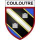 Couloutre 58 ville sticker blason écusson autocollant adhésif