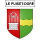 Stickers coat of arms Le Puiset-Doré adhesive sticker