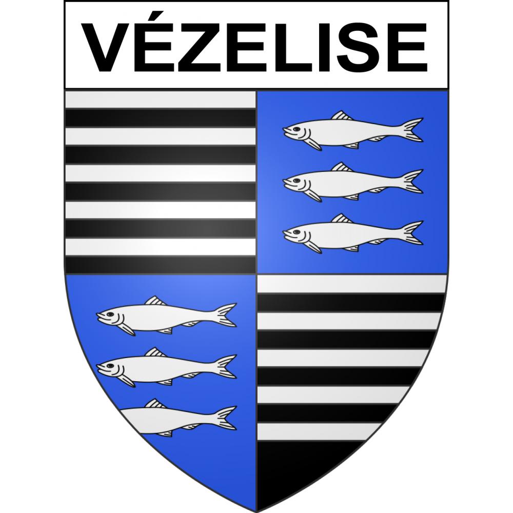 Adesivi stemma Vézelise adesivo