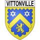 Stickers coat of arms Vittonville adhesive sticker