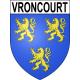 Stickers coat of arms Vroncourt adhesive sticker