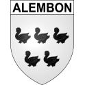 Stickers coat of arms Alembon adhesive sticker