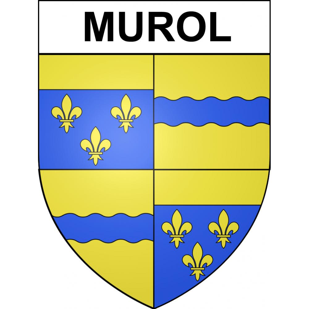 Murol Sticker wappen, gelsenkirchen, augsburg, klebender aufkleber