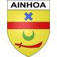 Stickers coat of arms Ainhoa adhesive sticker