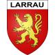 Larrau 64 ville sticker blason écusson autocollant adhésif