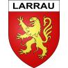 Larrau 64 ville sticker blason écusson autocollant adhésif