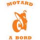 Autocollant Motard à Bord moto sticker