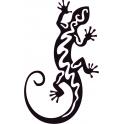 Salamander sticker adhesive sticker color lizard