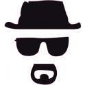 Breaking bad apple sticker adesivo per apple mac