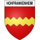 Stickers coat of arms Hohfrankenheim adhesive sticker
