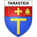 Pegatinas escudo de armas de Tarasteix adhesivo de la etiqueta engomada