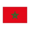 Autocollant Drapeau Morocco Maroc sticker