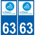 63 Puy-De-Dome sticker